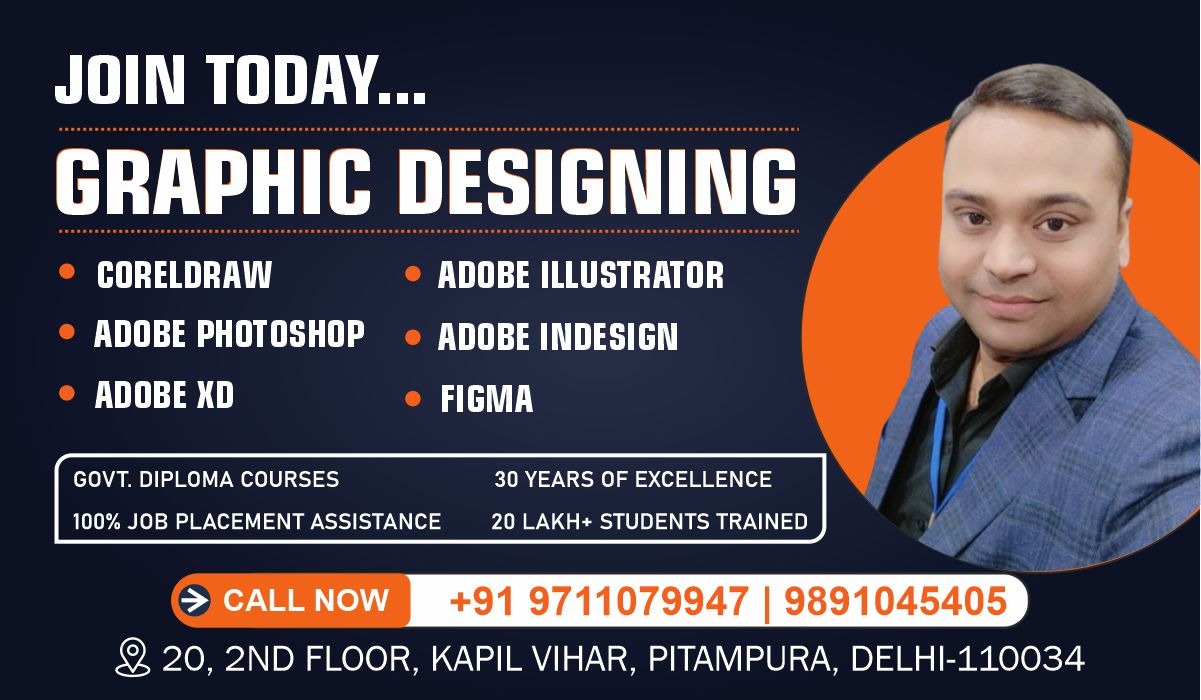 Best Graphic Design Institute in Pitampura